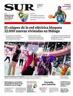 Portada de SUR | 24 de mayo