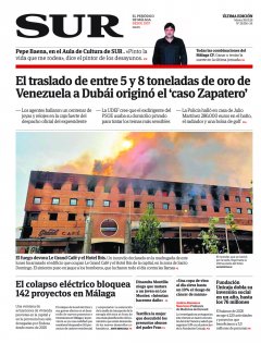 Portada de SUR | 26 de mayo