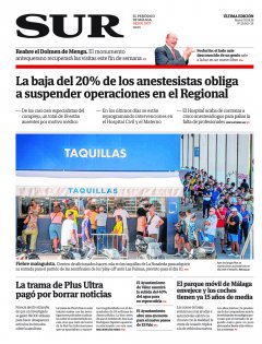 Portada de SUR | 02 de junio