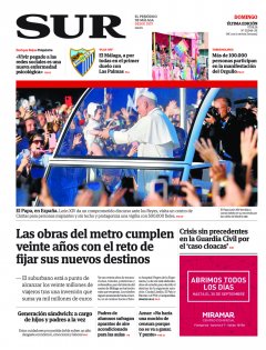Portada de SUR | 07 de junio