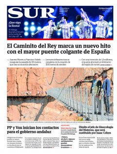 Portada de SUR | 10 de junio