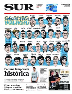 Portada de SUR | 13 de junio