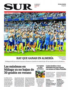 Portada de SUR | 15 de junio