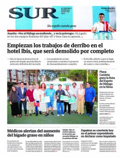 Portada de SUR | 17 de junio