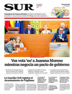 Portada de SUR | 01 de julio