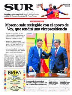 Portada de SUR | 03 de julio