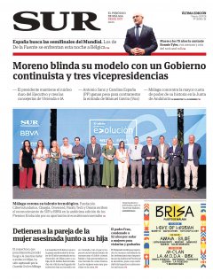 Portada de SUR | 10 de julio