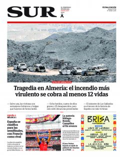 Portada de SUR | 11 de julio