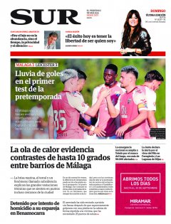 Portada de SUR | 26 de julio