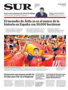 Portada de SUR | 27 de julio