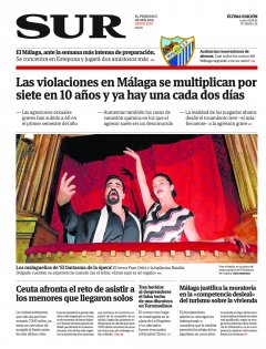 Portada de SUR | 03 de agosto