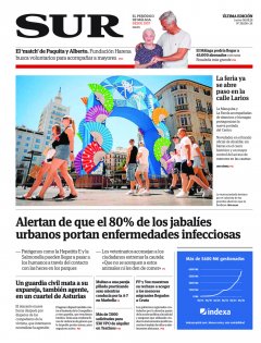 Portada de SUR | 06 de agosto
