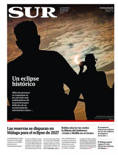 Portada de SUR | 13 de agosto