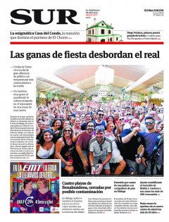 Portada de SUR | 17 de agosto