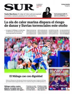 Portada de SUR | 20 de agosto