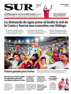 Portada de SUR | 21 de agosto