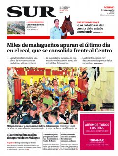 Portada de SUR | 23 de agosto