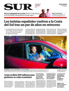 Portada de SUR | 02 de septiembre