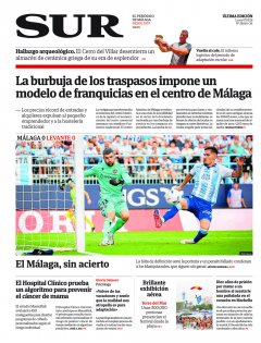Portada de SUR | 07 de septiembre