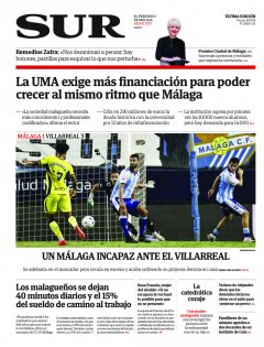 Portada de SUR | 18 de septiembre