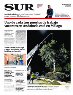 Portada de SUR | 19 de septiembre