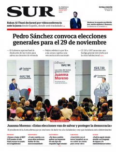 Portada de SUR | 06 de octubre