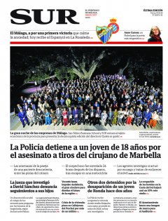 Portada de SUR | 09 de octubre