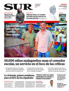 Portada de SUR | 11 de octubre