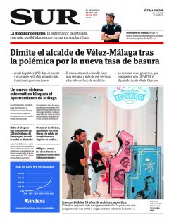 Portada de SUR | 15 de octubre