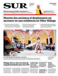 Portada de SUR | 16 de octubre