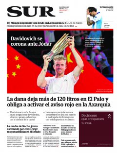 Portada de SUR | 19 de octubre