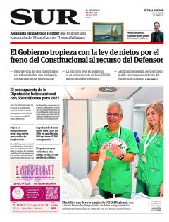 Portada de SUR | 22 de octubre